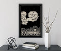 Ace Of Pentacles Tarot Card Print No Frame Poster Art For Abundance And Manifestation by My Store
