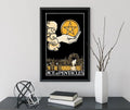 Ace Of Pentacles Tarot Card Print Poster Unframed Limited Edition Giclee By Green Menagerie by My Store