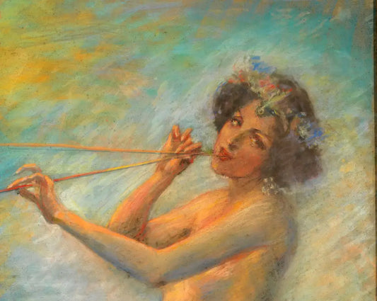 Alice Pike Barney Pagan Dancer Vintage Art Print Circa 1901 by My Store