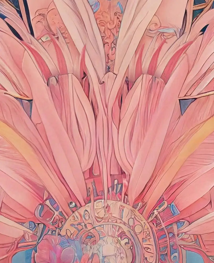 Amaterasu Sun Goddess Print In Mucha Style No Frame by My Store