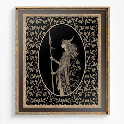 Ares Greek God Print And Mars Roman God Illustration Unframed Wall Art For History Enthusiasts by My Store
