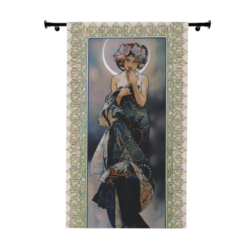 Art Deco Window Curtains, Vintage Style Drapes, Room Decor, Unique Home Accessories, Elegant Curtain Panels - DesignBohemian