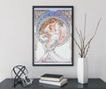 Art Nouveau Bohemian Poster Mucha Print Large Archival Matte Artwork by My Store