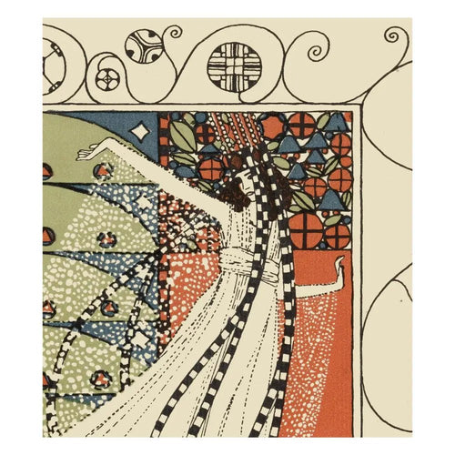 Art Nouveau The Dancer Print Premium Archival Matte Paper 230gsm by DesignBohemian