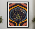 Botany Vintage Illustration Psychedelic Botanical Print by My Store