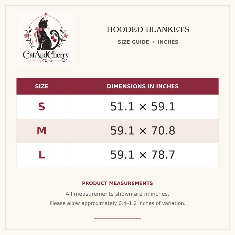 Forest Green Celestial Hooded Blanket with Gold Stars, Wearable Blanket in Three Sizes - Fleece Lining size guide in inches