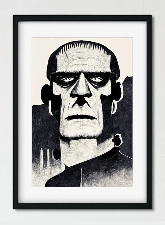 Classic Monsters Pop Art Posters Dracula Frankenstein Mummy Bride by My Store