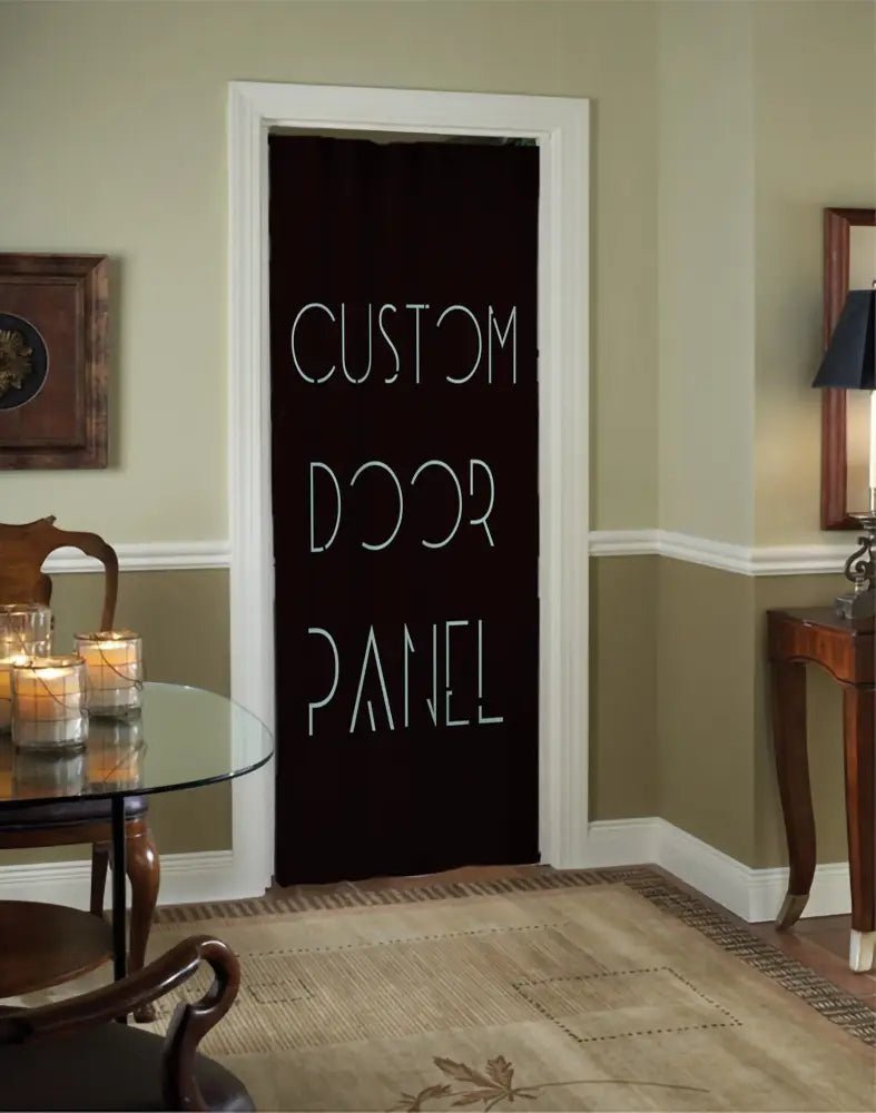 Custom Curtain Door Panel Curtains Personalized Design Bohemian Art by DesignBohemian