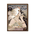 Vintage Job Advertisement - Framed Nouveau Print - Flapper Print - Smoking Ad - DesignBohemian