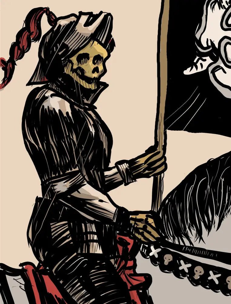 Death Tarot Card Print By Printagrams No Frame Poster by My Store