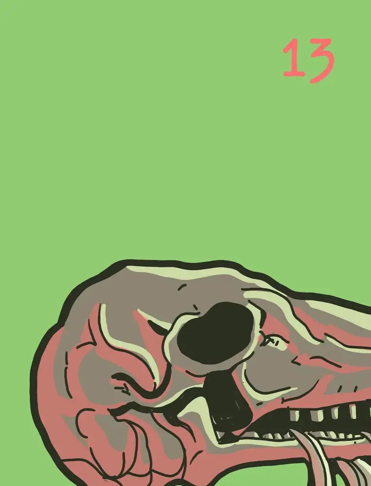 Death Tarot Card Print From The Green Menagerie Tarot Rider Waite Style Poster For Mystic Decor by My Store