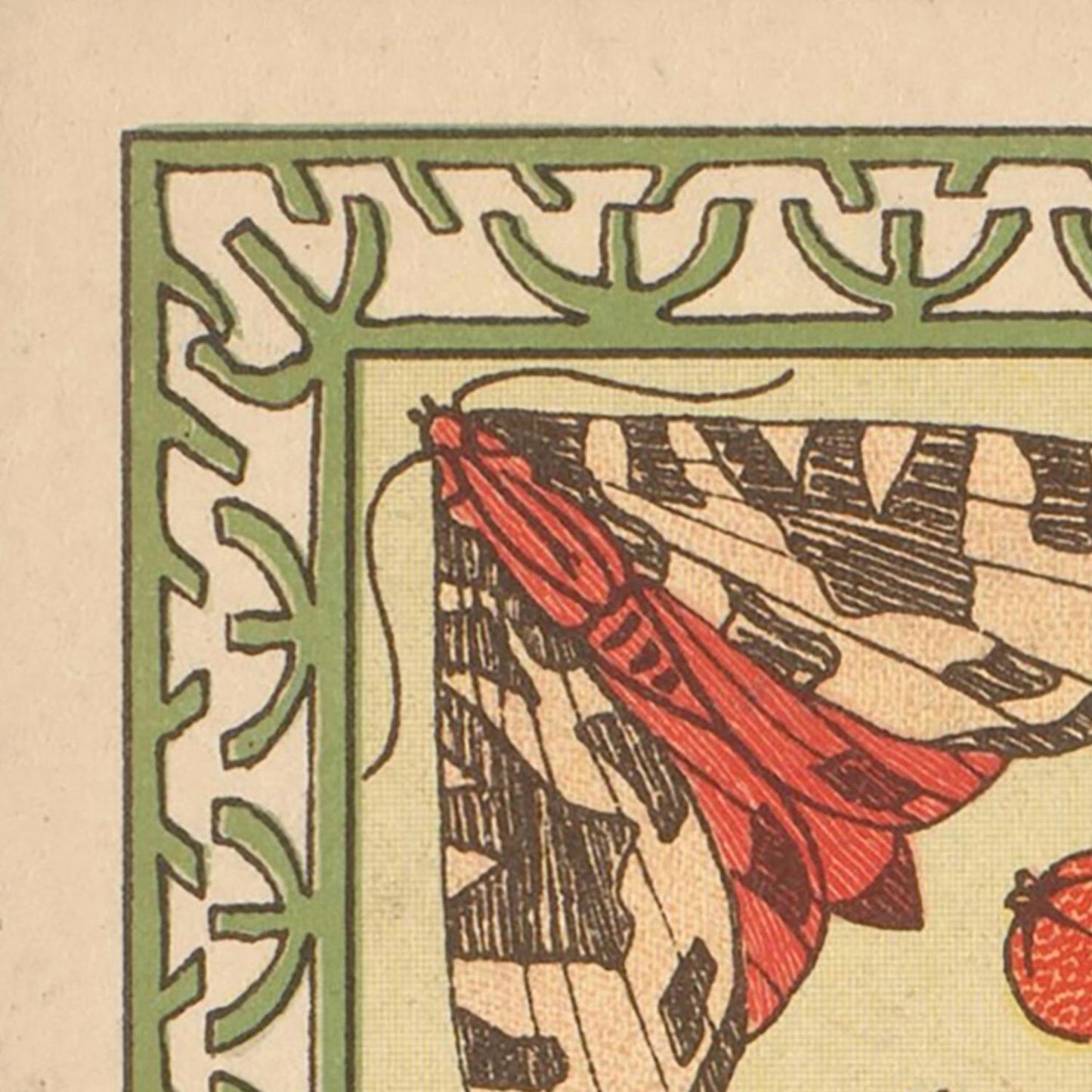 The Queen of Pentacles - Vintage Shabby Chic - Tarot Poster - Nouveau Tarot Card Poster