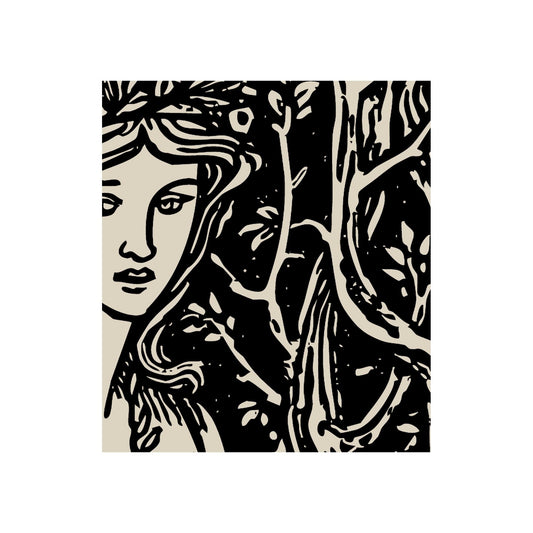 Vintage Walter Crane Print Bohemian Goddess Artwork by DesignBohemian