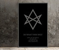 Do What Thou Wilt Thelema Poster Aleister Crowley Quote No Frame by My Store
