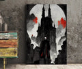 Dracula Print Nosferatu Vampire Halloween Poster No Frame Wall Art Gothic Horror Decor Limited Edition Print by My Store