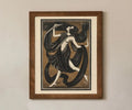 Dream Dancer Art Nouveau Print With Draperies by My Store