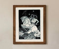 Gemini Astrological Sign Poster Mid Century Modern Vintage Zodiac Print For Home Decor by My Store