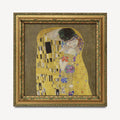 Gustav Klimt Art Nouveau Floral Mandala Square Print Wall Art by My Store