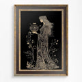 Hestia Greek Goddess Print Vesta Roman Poster No Frame by My Store