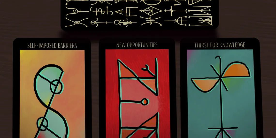 Sigil Magick Oracle & Tarot Deck by DesignBohemian