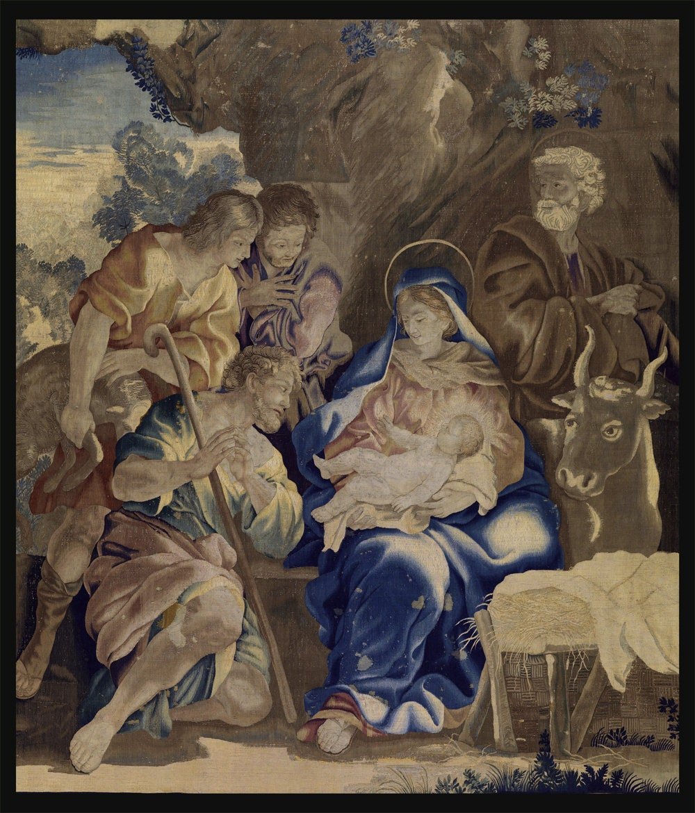 Nativity Tapestry (Printed)