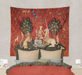 Lady With Unicorn Tapestry - Seeing Sight (Printed)
