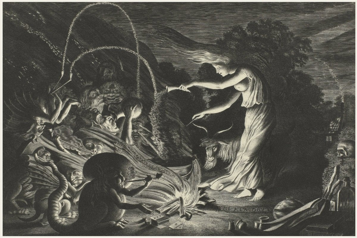 Witches, 1626, Jan Van De Velde Tapestry