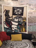 Death Tarot Card Wall Tapestry - Rider Waite Smith Deck