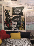 Death Tarot Card Tapestry