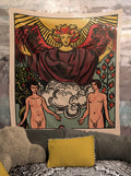 The Lovers Tarot Card Tapestry - Erotic Art