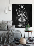 Baphomet Tapestry – Eliphas Lévi Occult Art, As Above So Below