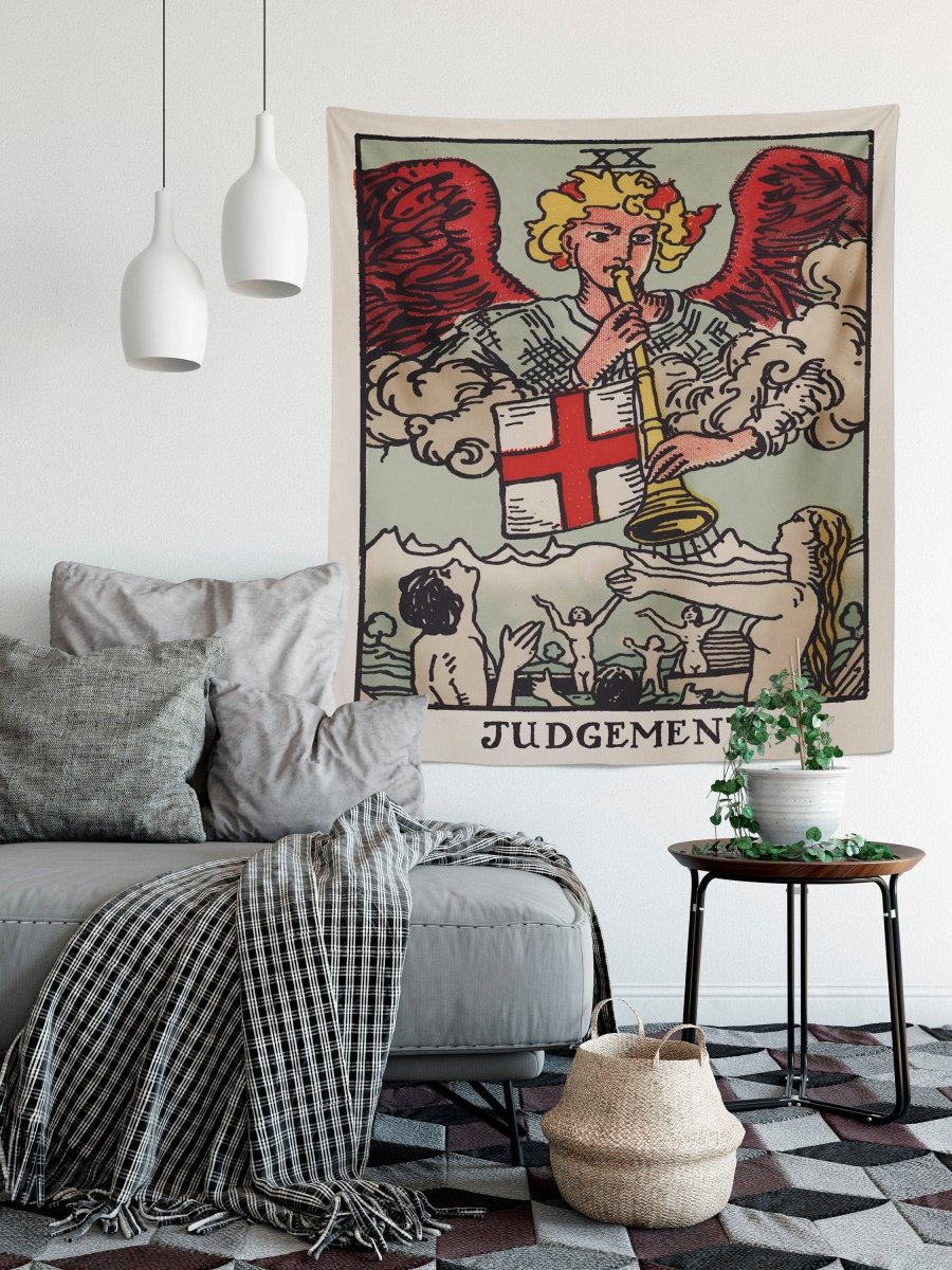Judgement Tarot Card Tapestry - Rider Waite Smith Deck
