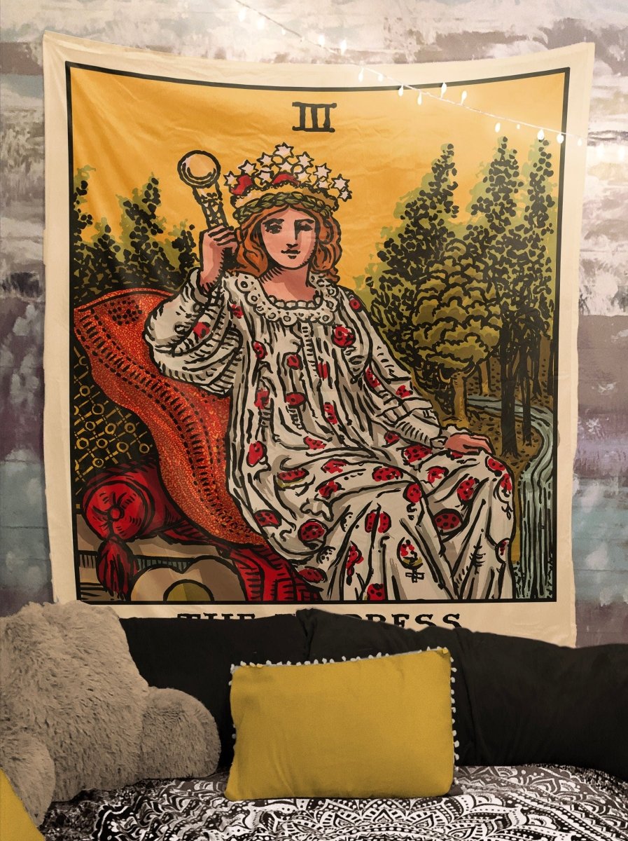 Empress Tarot Card Tapestry – Rider Waite Smith Art