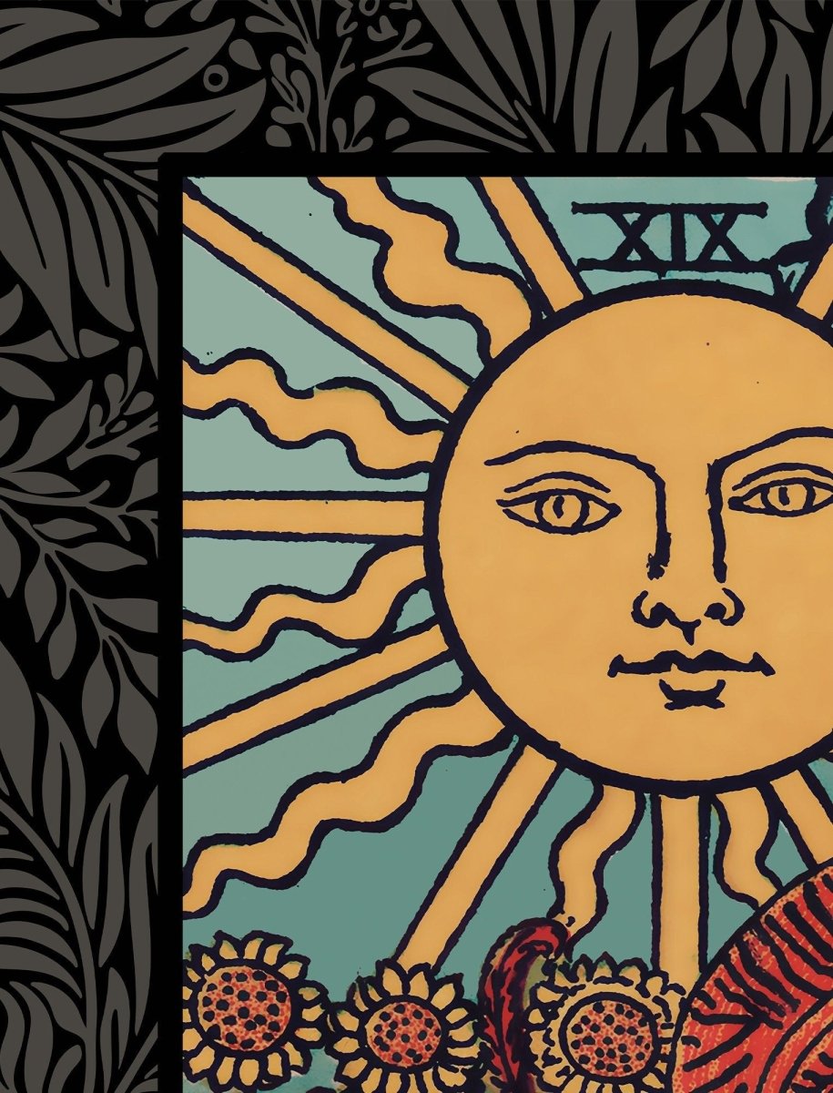 The Sun Tarot Card Tapestry - Rider Waite Full Card