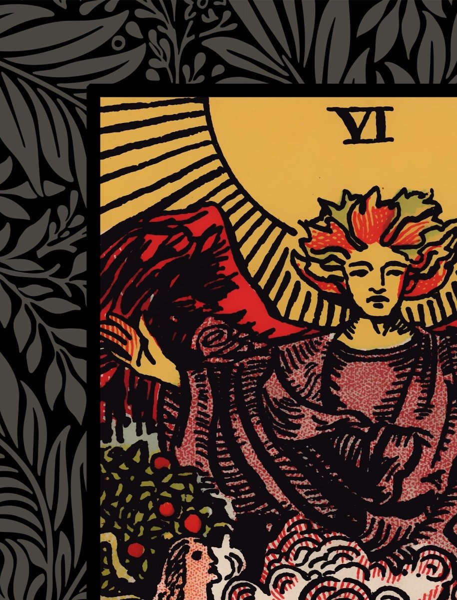 The Lovers Tarot Card Tapestry - Rider Waite Design