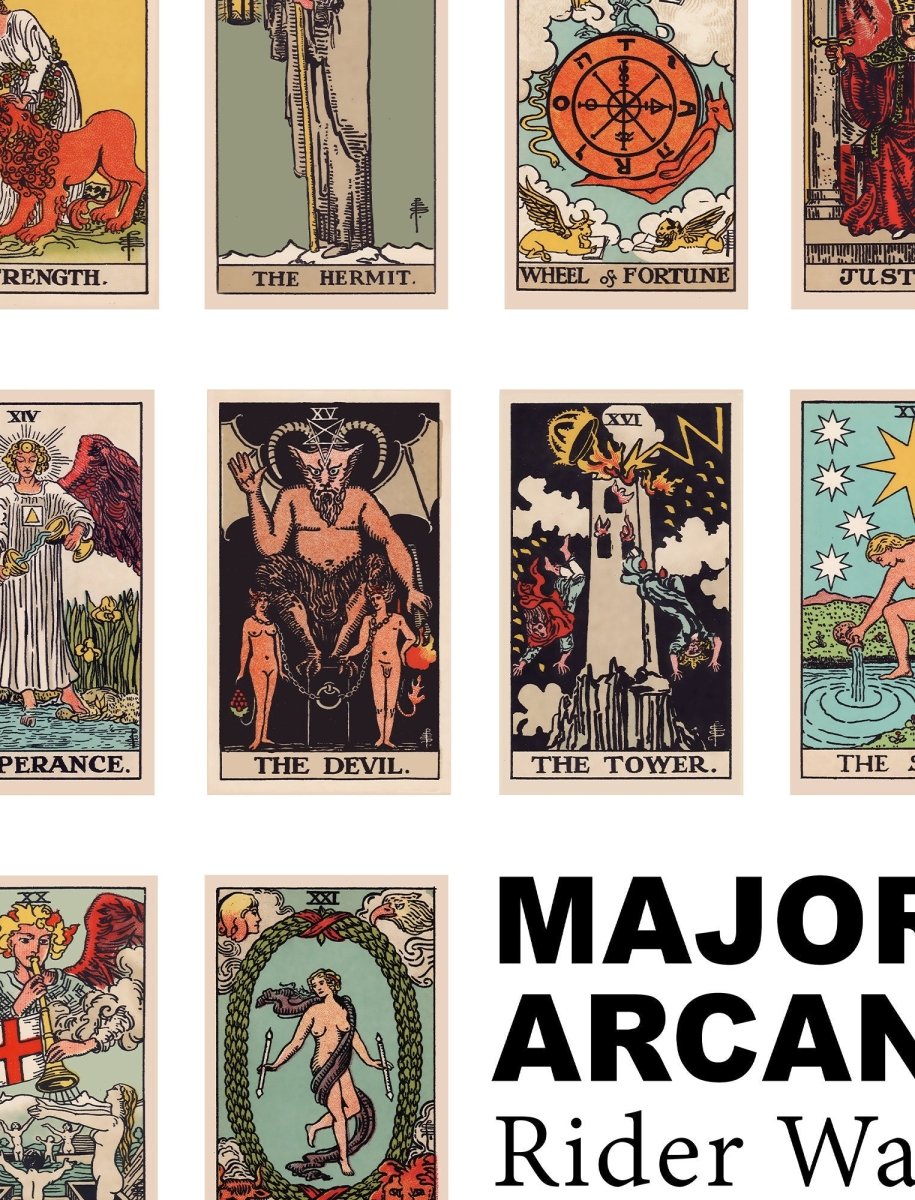 Rider Waite Major Arcana Tarot Card Tapestry