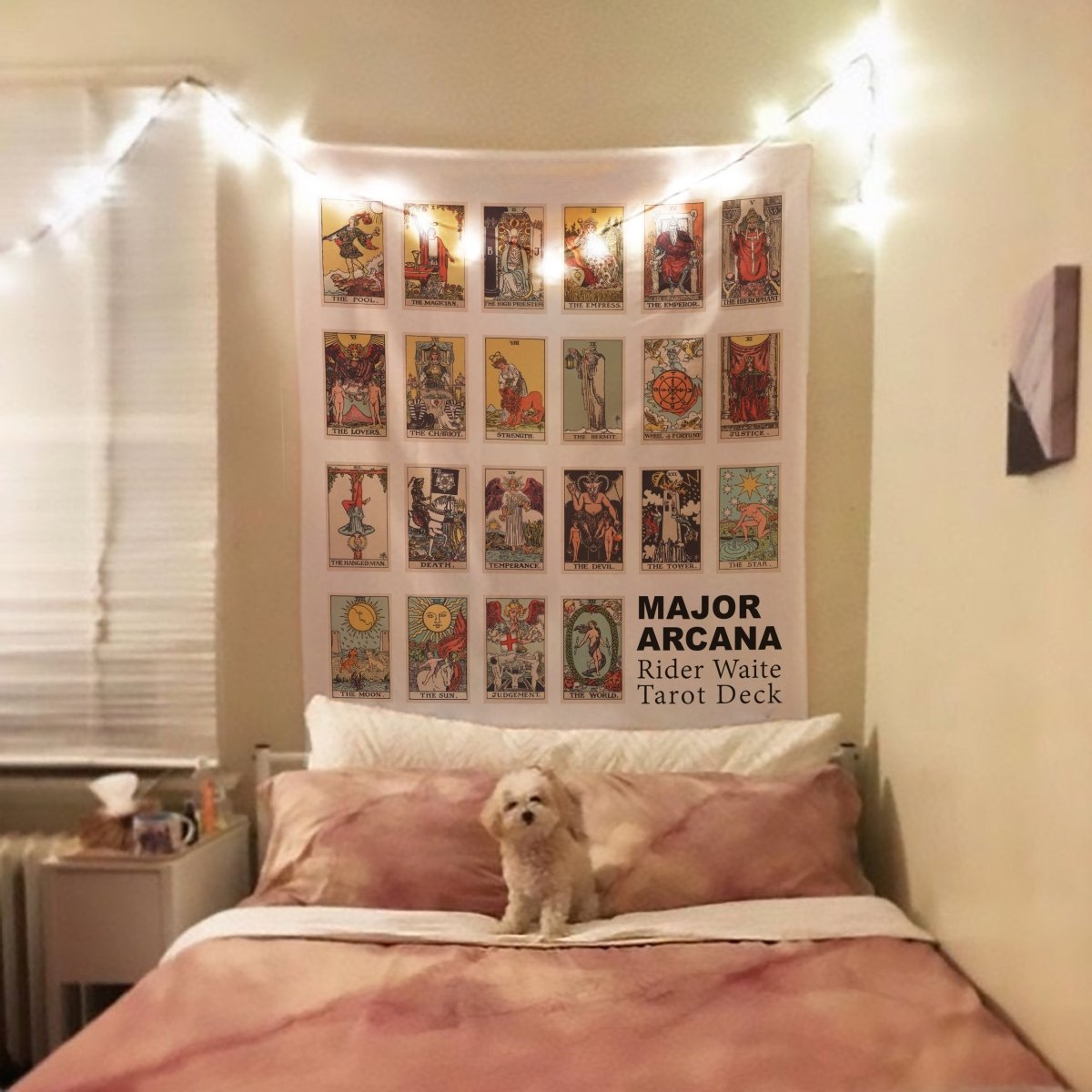 Rider Waite Major Arcana Tarot Card Tapestry