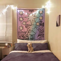 The Star Tarot Card Tapestry - Rider Waite Teal Pastel Goth Decor