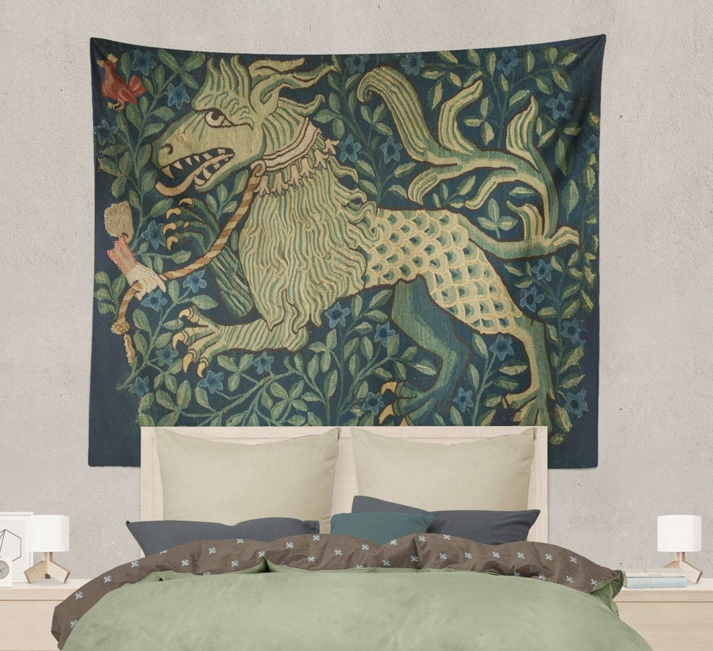 Fantastical Beast Medieval Tapestry (Printed)