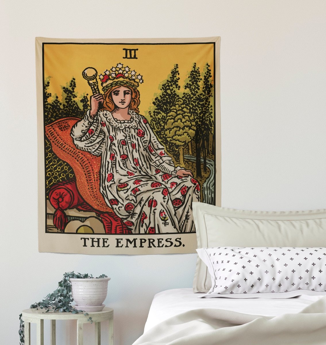 Empress Tarot Card Tapestry – Rider Waite Smith Art