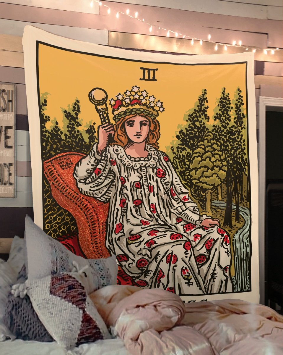 Empress Tarot Card Tapestry – Rider Waite Smith Art