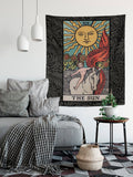 The Sun Tarot Card Tapestry - Rider Waite Full Card