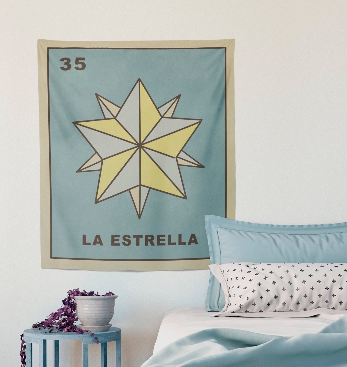 La Estrella Card Star Tapestry