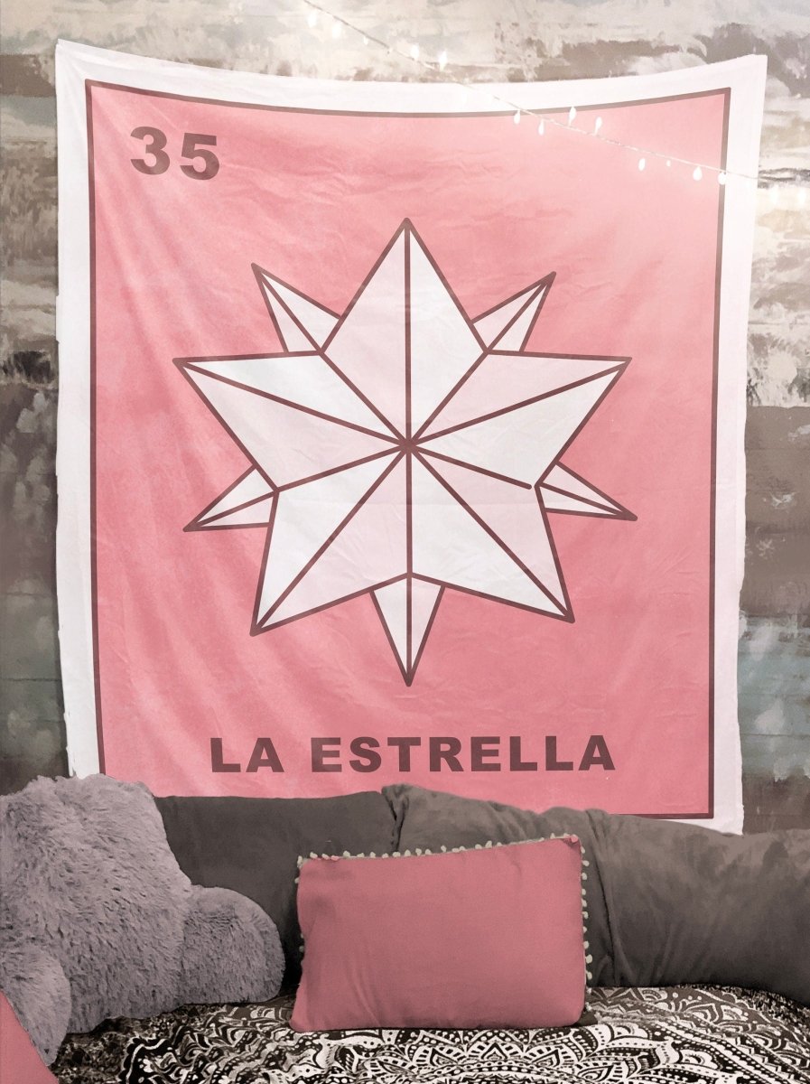 La Estrella Card Star Tapestry