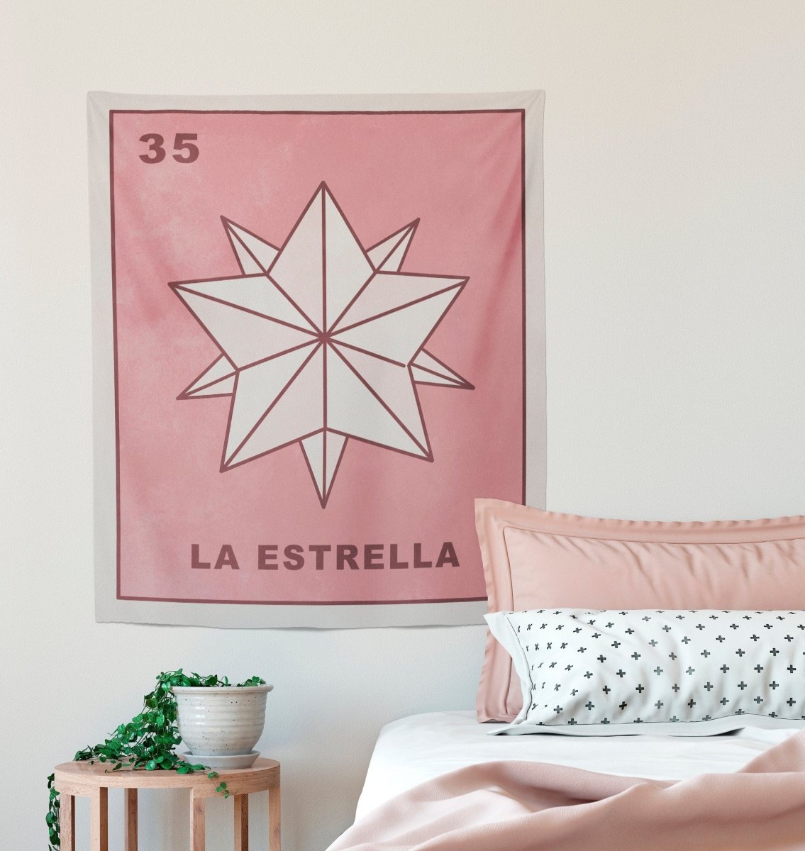 La Estrella Card Star Tapestry