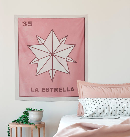 La Estrella Card Star Tapestry