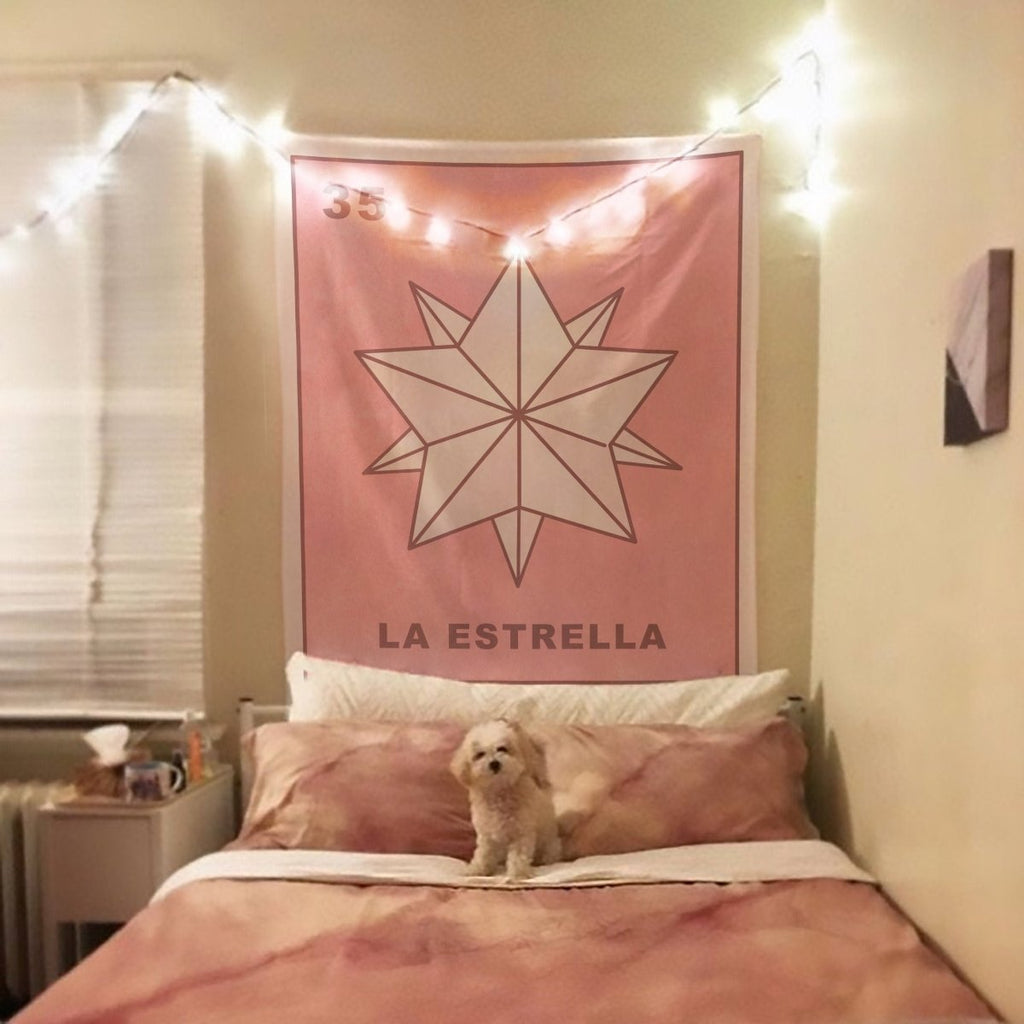 La Estrella Card Star Tapestry