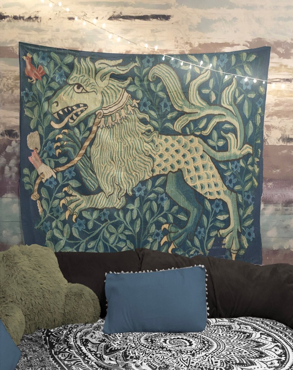 Fantastical Beast Medieval Tapestry (Printed)