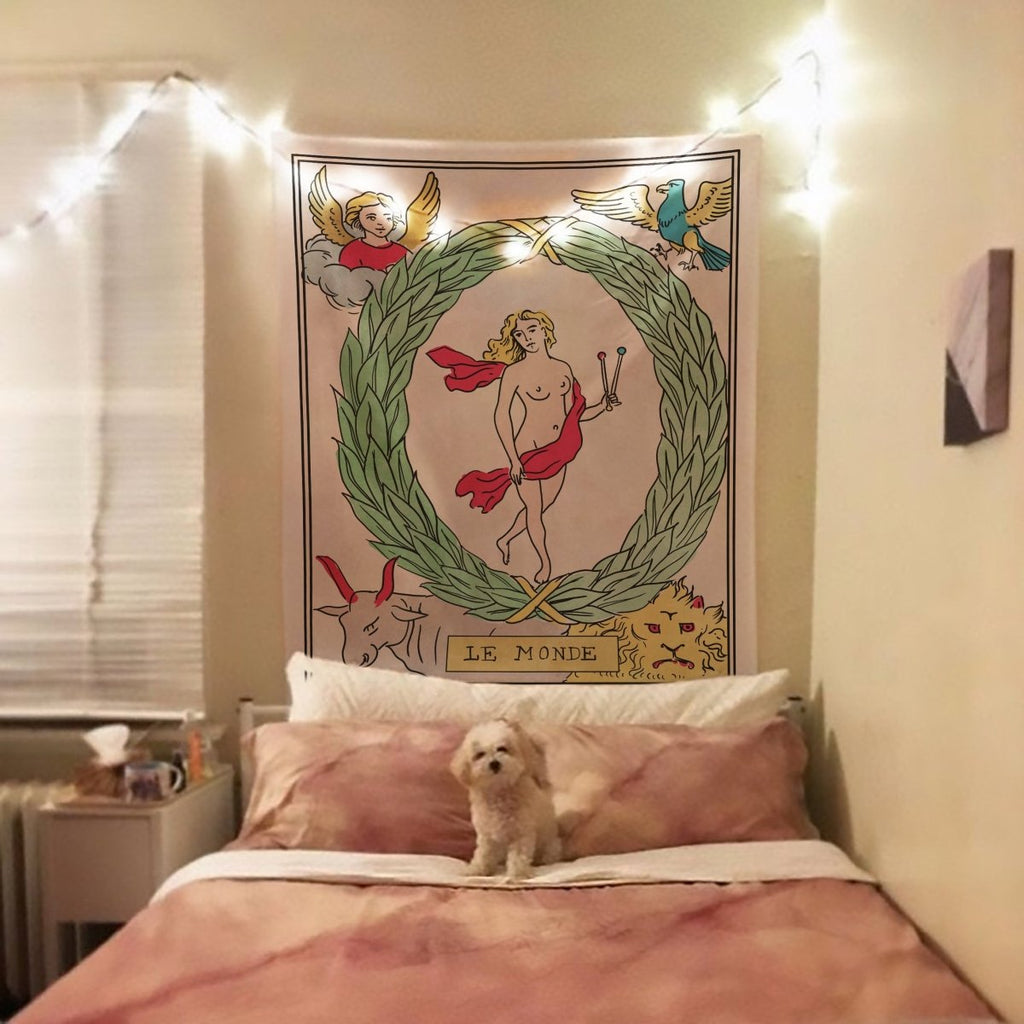 The World Tarot Card Tapestry – Rider Waite Smith Art