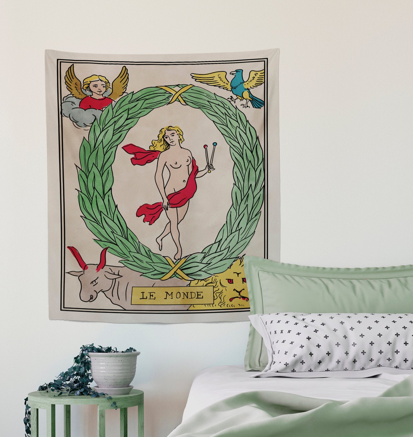 The World Tarot Card Tapestry – Rider Waite Smith Art